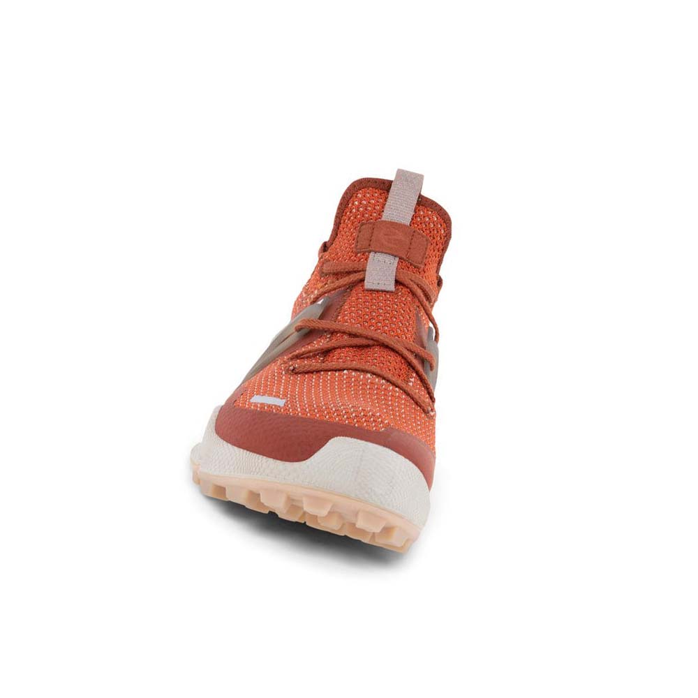 Women's Ecco Biom C-trail Knit Hiking & Trail Orange | Canada 140EBC